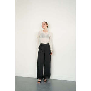 กางเกงขายส่งผ้าซาตินขอบลูกไม้ - [object Object] - Product Image 2