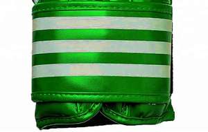 Gants de boxe en cuir de vachette 16oz en gros pour adultes poignées imprimées de logo personnalisé pour les arts martiaux en plein air - Product Image 6