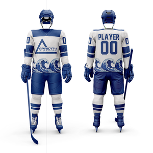 Vêtements de sport durables et respirants personnalisés OEM ODM vente en gros uniformes de hockey sur glace maillots d'équipe pour vêtements de sport - Product Image 1
