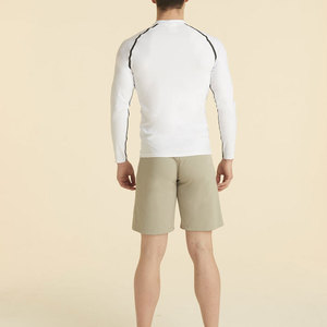 Gym Fitness Wear Solid Color <b>Men</b> <b>Rash</b> <b>Guard</b> Quality Made <b>Men</b> <b>Rash</b> <b>Guard</b> Low MOQ <b>Men</b> <b>Rash</b> <b>Guard</b> - Product Image 4