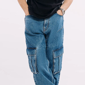 กางเกงคาร์โก้ของผู้ชายกางเกงคาร์โก้ของผู้ชายกางเกงกีฬาฟิตเนสแห้งเร็วออกแบบโลโก้ได้ตามต้องการ - Product Image 4