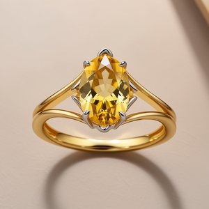 Bague de dérivation ovale en or massif personnalisable Design bicolore de mariage tendance Plaqué rhodium 10K 14K 18K Fêtes de bijouterie fine - Product Image 6