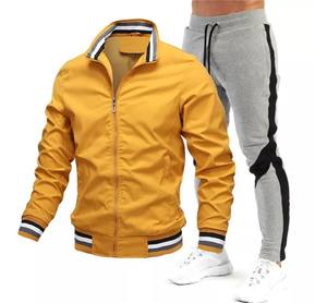 Survêtements d'hiver pour hommes, Logo de luxe, fermeture éclair, vêtements d'entraînement, de sport, personnalisés - Product Image 6