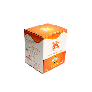 Cuillère à miel de pin pur certifiée ISO Seel Premium 71% Brix 100% miel naturel 100 pièces 7g chacune par paquet - Product Image 1