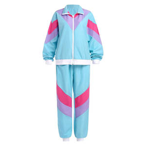 Ensemble veste et pantalon coupe-vent décontracté avec tissu lisse et style décontracté - Product Image 1