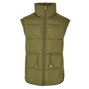 Gilet matelassé pour hommes Gilet matelassé à capuche en duvet d'hiver chaud extérieur respirant léger Veste d'hiver Trench Coat - Product Image 1