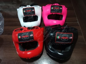 Meilleures ventes de protège-tête en cuir pour la boxe et le karaté Vente en gros Top nouveau produit avec protection contre les coups de pied Kudo Head Guard - Product Image 2