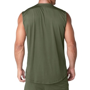 Camiseta sin Mangas Personalizada al por Mayor, Ropa Deportiva Moderna para Gimnasio, Fabricante OEM, Camiseta Deportiva Lisa de Alta Calidad - Product Image 3