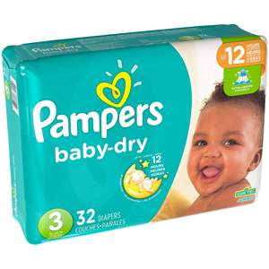 <b>Pampers</b> Swaddlers Diapers, Size 1 (8-14 Pounds), 210 Count/ <b>Pampers</b> Swaddlers Size <b>2</b> Diapers 186 Count - Product Image 5