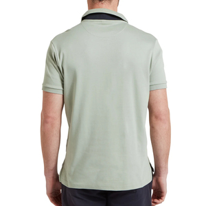 T-shirts polo décontractés en coton pour hommes 100% coton avec logo brodé fermeture à bouton imprimé chemises polo à manches courtes pour hommes - Product Image 6