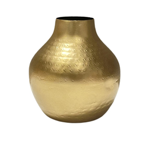 Mesa de decoración del hogar superventas de alta calidad, decoración de oficina, precio a granel, florero de Metal, maceta, tamaño personalizado disponible. - Product Image 2