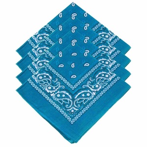 Bandana carré en coton, impression numérique personnalisée du logo, meilleur produit, livraison rapide, faible MOQ, également disponible en soie et en mousseline de soie - Product Image 3
