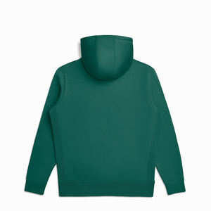 Sweat-shirt vert en molleton 100 % coton, offrant une douceur respirante et une chaleur confortable, avec une coupe décontractée idéale pour le confort quotidien. - Product Image 2