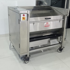 Lavadora industrial de patatas, peladora, limpieza de jengibre y zanahoria, máquina peladora de frutas y verduras para un pelado eficiente - Product Image 4