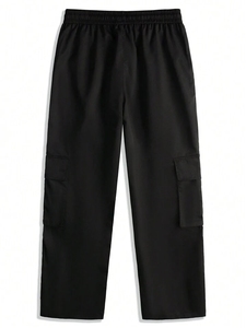 กางเกงทรงหลวมสไตล์สตรีทสำหรับผู้ชายกางเกงทรงหลวมพิมพ์ลายกางเกงสกี - Product Image 3