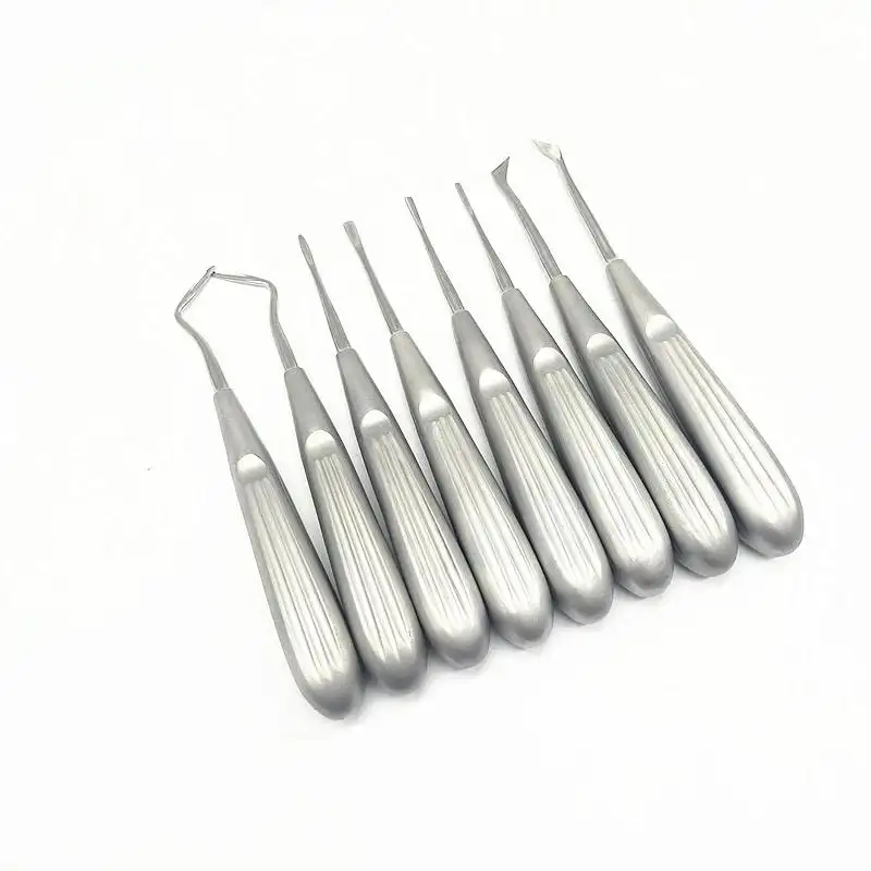 8pcs/set Dental equipment Tooth Luxating Root Elevators Coupland Elevator BY MEDICAB INSTRUMENTS