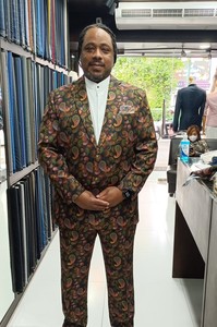 Costumes d'affaires sur mesure en laine 100% pour hommes Style plissé avant respirant laine meilleur tailleur Sukhumvit Bangkok Styloscollection - Product Image 2