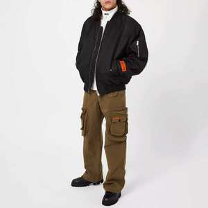 OEM personnalisé hiver laine chenille broderie Lettermen Vintage Varsity College veste pour hommes université Letterman bombardiers - Product Image 5