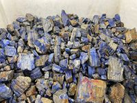 Pierre précieuse semi-précieuse brute naturelle de Lapis Lazuli à prix de gros - Thèmes religieux et d'amour - Haute qualité