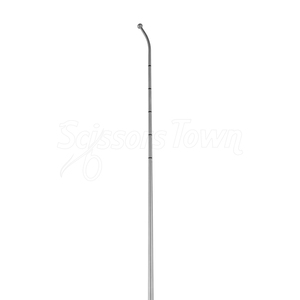 Eje curvo de sonda de bola con marcas graduadas y mango moleteado para precisión quirúrgica - Product Image 5