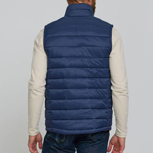 Veste matelassée sans manches d'hiver pour homme, vêtements de marque, couleur personnalisée, streetwear, vente chaude, veste matelassée personnalisée - Product Image 2