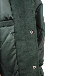 2025 aLatest vêtements haute qualité manches bouton personnalisé hommes 2025 nouveauté hommes mode Baseball Varsity veste - Product Image 4