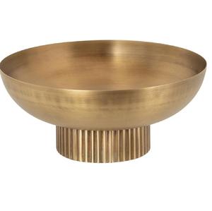 Handmade Customized Upscale Brass Aluminum Decorative Bowl Lamp Premium Finished Hotel Serving Bowls Home and <b>Table</b> Decoration - Product Image 2