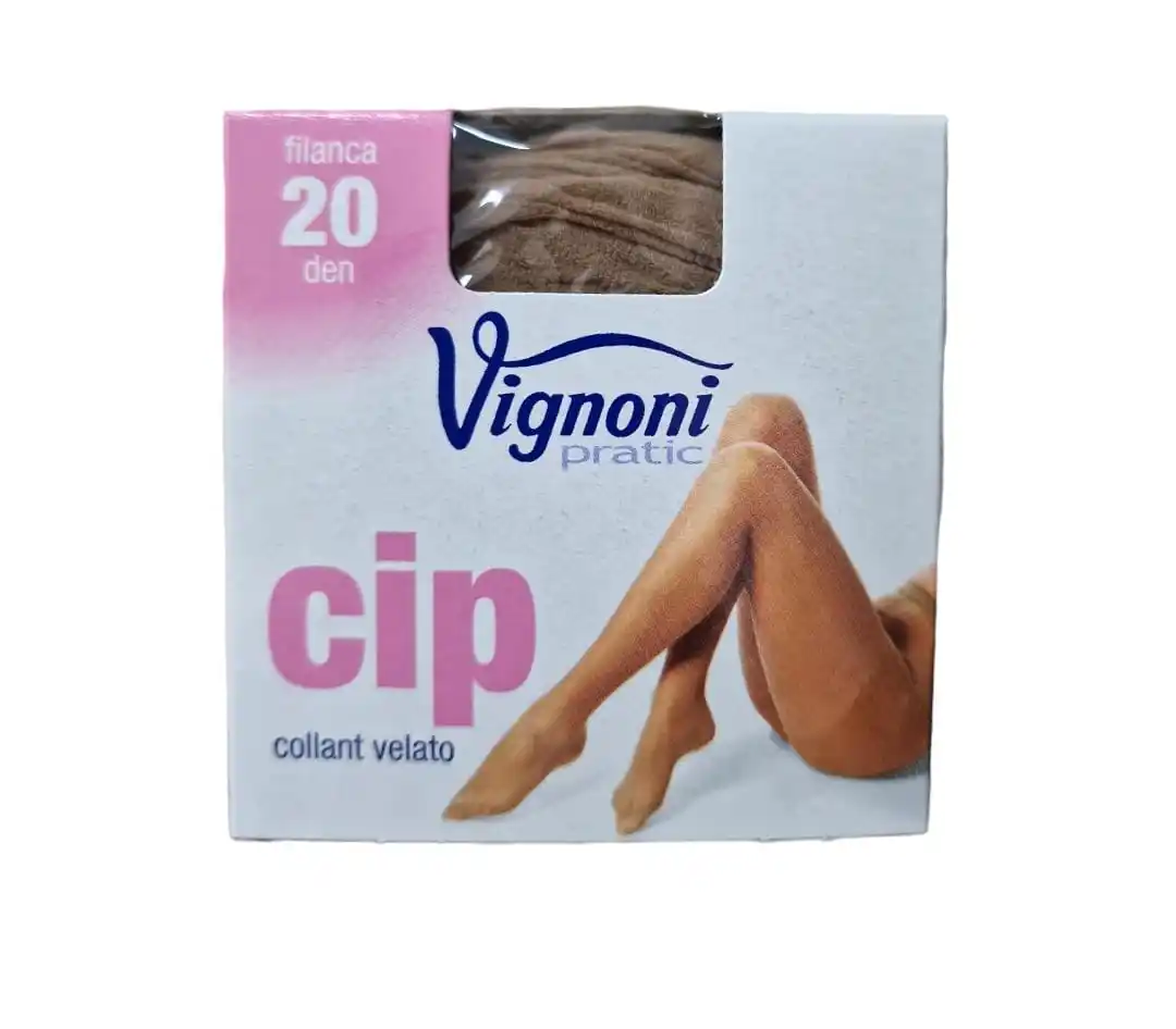 HIGH QUALITY WOMEN'S SHEER TIGHTS 20 DEN CIP VIGNONI TG.L DOE