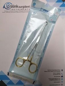 Portaagujas Derf de alta calidad, portaagujas para instrumentos quirúrgicos personalizados de acero inoxidable de 12cm, fabricado por Blink Surgident - Product Image 3