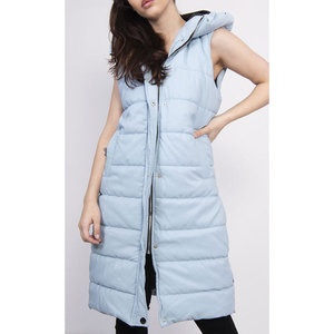 Vente en gros de nouvelles vestes d'hiver sans manches à la mode vestes à bulles d'air de haute qualité avec fermeture éclair pour femmes - Product Image 1