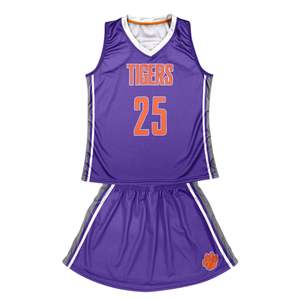 Diseño personalizable Malla de poliéster Sublimación completa Mujeres Lacrosse Uniformes Venta caliente Lacrosse Jersey Lacrosse Shorts - Product Image 3