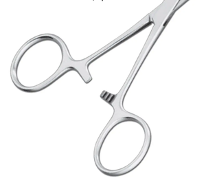 คีมผ้าเช็ดตัวหลังผ่าตัดสแตนเลสแบบแมนนวลเครื่องมือผ่าตัดพื้นฐานของเครื่องมือผ่าตัด - Product Image 3