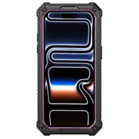 Étui de téléphone robuste avec béquille magnétique pour iPhone 17 18 Pro Max, coque antichoc blindée résistante aux chutes