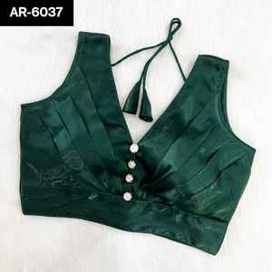 Saree Lehenga Choli de créateur en soie Rafale traditionnelle pour femmes avec chemisier de taille libre prêt à l'emploi vêtements indiens et pakistanais - Product Image 3