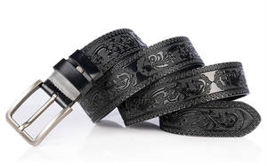 Ceintures en cuir pour hommes de luxe de qualité supérieure au design moderne Ceintures en cuir originales demandées à la mode avec logo personnalisé - Product Image 5