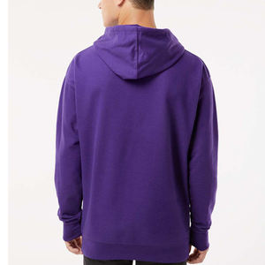 Sweat à capuche en polaire pour hommes 50% coton, 50% polyester Vente en gros Sweats à capuche de qualité 80/20 coton/polyester - Product Image 3