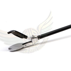 Professional All Aluminum Alloy Snake Tongs Heavy Duty Reptile Rattle Snake Catcher Non-Slip <b>Grip</b> Handle Wide Pest <b>Control</b> - Product Image 3