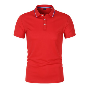 Camisa POLO de piqué de poliéster y algodón de alta densidad con hilo peinado personalizado OEM, sin embalaje individual, ropa de trabajo corporativa - Product Image 6