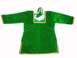 เสื้อคอหัวใจแขนยาวทำจากวัสดุกำมะหยี่ - Product Image 5