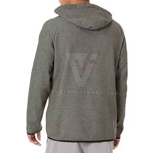 Meilleures ventes de sweats à capuche de fitness de haute qualité Design unique vêtements de rue d'hiver avec col à capuche motif solide prix de gros - Product Image 2