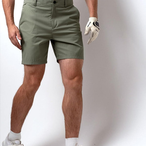 Pantalones cortos de golf transpirables para hombre personalizados con material elástico de impresión OEM para regalos de marca y ropa de equipo - Product Image 4