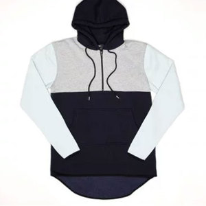Custom Logo Men 100% Cotton <b>Sheep</b> <b>Shearing</b> Hoodie Long tail Heavyweight Winter Fleece Hooded Sweatshirt Eco-Friendly Breathable - Product Image 1