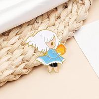 Pins de Solapa de Aleación de Zinc con Esmalte Ecológico, Diseño de Personajes de Anime, para el Mercado Europeo de Accesorios de Moda