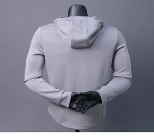 Sudadera con Capucha para Hombre, Invierno, Logotipo Personalizado, Ropa Deportiva, Impresión Digital, 100% Algodón, Gimnasio - Product Image 4