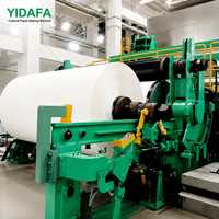 Ligne de production de papier de culture ZYDF2640A20-C 50 TPD 2600-2700mm pour pâte de bois chimique