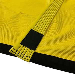 Kimono de judo sur mesure OEM, 100% coton, ensembles de kimonos, 240g, coutures renforcées, durable, respirant, séchage rapide, unisexe, haute qualité, personnalisé - Product Image 5