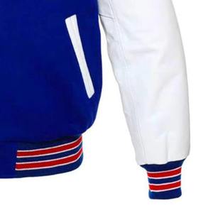 Veste de baseball personnalisée de haute qualité avec logo, veste universitaire en laine, broderie en vinyle pour hommes, veste bomber varsity - Product Image 5