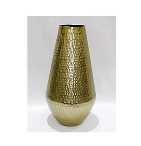 Industrial Quality Handmade <b>Metal</b> <b>Vase</b> in Silver Finished Hot Selling Tabletop Decorative Flower <b>Vase</b> for Living - Product Image 3