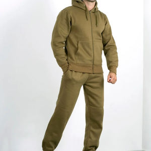 Conjunto de chándal de algodón con estampado personalizado para hombre, sudaderas con capucha para hombre, chándal atlético de 2 piezas, conjunto de sudaderas deportivas para correr informales para hombre - Product Image 1