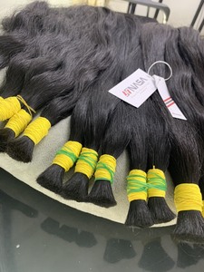 El precio más barato Extensiones de cabello a granel crudo Un solo cabello Donnor 70 cm El mejor material para blanquear - Product Image 6